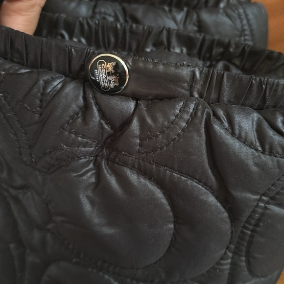 COACH | "Cantina" Quilted Puffer Wedge Winter Boots Size 7 - Picture 5 of 8